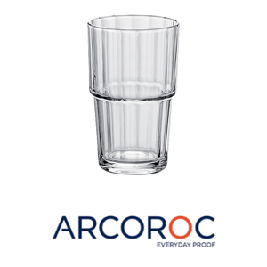 Verre à pied empilable Arcoroc Norvege en verre trempé 27 cl – Fournitures pour restaurants et bars – Vente en gros - Product Image 4