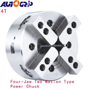 Đài Loan Trung Quố<span class=keywords><strong>c</strong></span> Autogrip bốn hàm hai Loại chuyển động điện <span class=keywords><strong>Chuck</strong></span> không thông qua lỗ | Máy tiện hàm <span class=keywords><strong>Chuck</strong></span> 4t-08 4t-10 4t-12 - Product Image 5