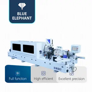 Blauwe Olifant Cnc Hout Pvc Rand Banding Machine Automatische Multiplex Maken Machine Voor Modulaire Meubelproductie