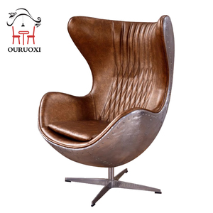 Fauteuil œuf d'aviation <span class=keywords><strong>de</strong></span> luxe vintage pour salon, fauteuil pivotant <span class=keywords><strong>de</strong></span> <span class=keywords><strong>bureau</strong></span>, fauteuil lounge, fauteuil œuf d'aviation - Product Image 1