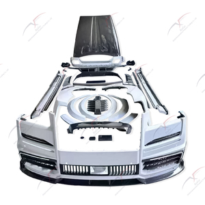 For <strong>Rolls</strong> <strong>Royce</strong> Cullinan <strong>Body</strong> <strong>Kit</strong> Upgrade II-generation MSY Style Carbon Fiber Hood Bumpers Side Skirts Fender Wing Auto Parts - Product Image 2