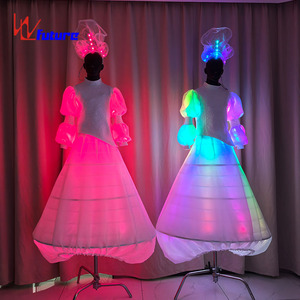 Disfraz de Zancudo Ruso con Luces LED y Adorno para la Cabeza, Ideal para Desfiles, Espectáculos, Carnavales, Discotecas, Festivales, Cosplay, Fiestas y Actuaciones - Product Image 4