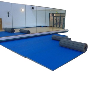 Tapis d'exercice en matériau XPE de 4 mm d'épaisseur pour Wushu, lutte, <span class=keywords><strong>gymnastique</strong></span> rythmique et cheerleading, longueur de 1 à 20 m - Product Image 5