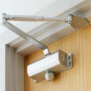 Nhiệm Vụ Nặng Nề Có Thể Điều Chỉnh Trên Không Thủy Lực Pivot Nhôm Thủy Tinh Bằng Gỗ Cửa Trượt Gần Bản Lề Với Sàn Mùa Xuân - Product Image 2