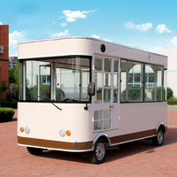 Camion de nourriture à quatre roues, camion de nourriture pour café, bus de nourriture, camion de tacos, camion de pizza, camion de crème glacée, cuisine mobile, restaurant, chariot à hot-dogs électrique