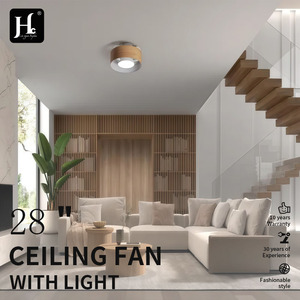 Lámpara de Techo de Madera LED Blanco Cálido 3500K Estilo Rústico de Superficie 220V Tamaño Grande para Sala de Estar - Product Image 6