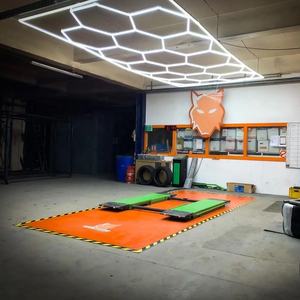 Fabricantes HanYin Vendendo Luzes LED Hexagonais para Garagem Luz LED Hexagonal para Estética Automotiva - Product Image 4