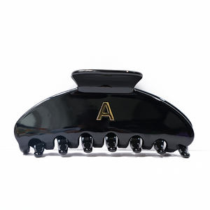 Classic Half Moon Fashion Hair Accessories Acetate Korean Hair Clips Personalized Wholesale Unisex Hair Claws Customized Color - Product Image 4