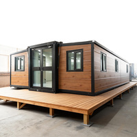 Maisons conteneurs mobiles pliables de 30 et 40 pieds, bureaux, villas, chambres, hôtels, maisons extensibles pour camping de plage et événements, hébergements