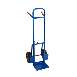 Industrial Multipurpose Platform Steel Truck Folding Hand cart Trolley