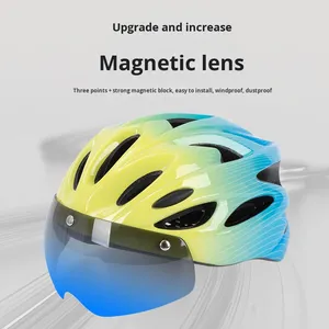 Adultes DUAL SPORT <span class=keywords><strong>Casque</strong></span> de bicyclette pour hommes femmes patinage <span class=keywords><strong>Scooter</strong></span> sport rouleau sécurité magnétique protection respirant - Product Image 3