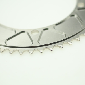 Yoshoka Mới Đến Theo Dõi Velobike 144BCD Duy Nhất Tốc Độ Phù Hợp Với 1/8 "Chuỗi <span class=keywords><strong>Chainring</strong></span> Hợp Kim Nhôm 7075-T651 Với Lớp Phủ Nickel - Product Image 4