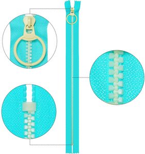 Nhựa Dây Kéo Tùy Chỉnh Nhựa Nhà Dệt Túi Giày May Khóa Tự Động Cầu Vồng Màu 7-15 Ngày Làm Việc Close-End Tùy Chỉnh Màu Sắc - Product Image 3