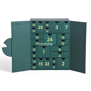 Calendario <span class=keywords><strong>de</strong></span> Adviento <span class=keywords><strong>de</strong></span> Cosméticos Personalizado con 24 Días <span class=keywords><strong>de</strong></span> Cuenta Regresiva, Caja <span class=keywords><strong>de</strong></span> Calendario <span class=keywords><strong>de</strong></span> Adviento <span class=keywords><strong>para</strong></span> el Cuidado <span class=keywords><strong>de</strong></span> la Piel Envuelta en Papel, Caja <span class=keywords><strong>de</strong></span> Calendario <span class=keywords><strong>de</strong></span> Adviento Navideña con Cajones - Product Image 1