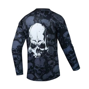 EVELYN OEM ODM <span class=keywords><strong>Maglia</strong></span> da <span class=keywords><strong>Ciclismo</strong></span> a Maniche Lunghe in Tessuto SMART Ecologico, ad Asciugatura Rapida, Traspirante ed Elasticizzato in Quattro Direzioni - Product Image 2