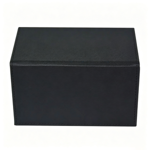 Boîte de rangement pour cartes de jeu, capacité 180+ cartes, boîte de rangement premium pour cartes à collectionner TCG avec plateau à dés, porte-cartes magnétique - Product Image 2