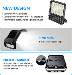 Luz de inundación LED de alta calidad 50W 75W 100W 150W 150lm/W IK10 - Product Image 6