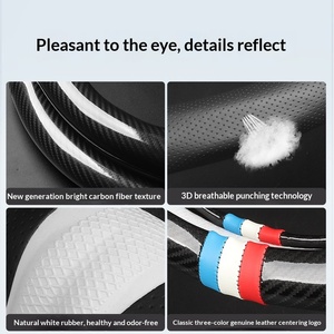 25 Modelos Chery ICAR V23 OLIVER Funda para Volante Ultrafina de Cuero Dedicada para Modificación Interior con Agarre Cuádruple - Product Image 4