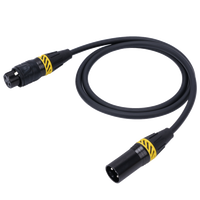 Câble audio XLR étanche IP65, 3 broches femelles, conducteur en cuivre, blindage en feuille tressée, micro vidéo KESHI
