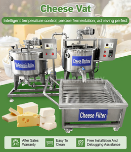 Macchina per la produzione <span class=keywords><strong>di</strong></span> formaggio, burro e <span class=keywords><strong>ricotta</strong></span> per piccole imprese: Vasca <span class=keywords><strong>di</strong></span> miscelazione e pressa per formaggio per impianti lattiero-caseari - Product Image 2
