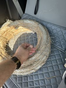 سلك ربط حديد مجلفن Q195 مقاس 1*10 كجم، سلك حديد ناعم، سلك معدني، غشاء بلاستيكي، قماش الخيش، لسوق دبي، مقاس BWG 20 - Product Image 6