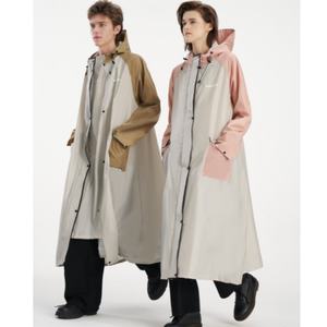 Poncho de pluie réfléchissant en polyester imperméable pour adulte avec logo personnalisé, imperméable de haute qualité, poncho de pluie réutilisable - Product Image 5