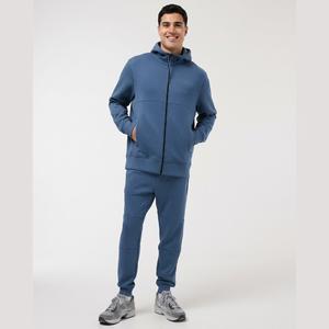 Chaqueta Deportiva con Capucha 2 en 1 de Alta Calidad con Logotipo Personalizado, Diseño Sólido, Chaqueta Acolchada Cálida para Invierno, 100% Algodón Estampado - Product Image 1