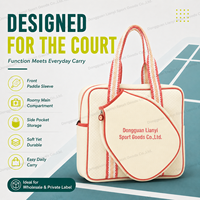 Sac de transport de pickleball personnalisé avec logo, pochette pour raquette, sac de sport en néoprène imprimé sur mesure pour articles promotionnels de club