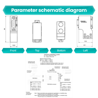 Nouveau Siemens PROFIBUS d'origine 12 Mbit/s 90 °   Connecteur de sortie de câble SIMATIC DP 6ES7972-0BA52-0XA0