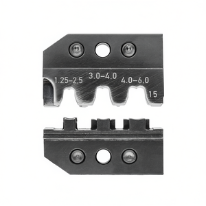 แม่พิมพ์จีบสายไฟสำหรับขั้วต่อแบบไม่มีฉนวน ขนาด 1.25 2.5 3.0 4.0 4.0 6.0 มม. - Product Image 2