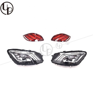 Kit Carrozzeria di Alta Qualità Stile Eurocar per Mercedes Classe S <span class=keywords><strong>W222</strong></span> S63 S65 S320 S550, Aggiornamento 2019 con Fari Anteriori e Posteriori in Materiale PP - Product Image 3