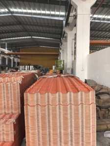 Tuile de toit plate légère en ASA et UPVC, revêtement traditionnel espagnol, pour usage résidentiel, <span class=keywords><strong>marque</strong></span> NOVI, fabriquée dans le Guangdong - Product Image 4