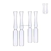 Ampoules en verre transparent de 1ml USP TYPE I FORM B