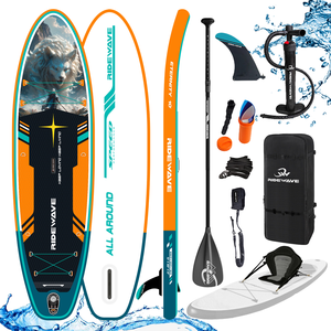 กระดานยืนพายแบบเป่าลม Areeman OEM รุ่นใหม่ <span class=keywords><strong>SUP</strong></span> <span class=keywords><strong>Allround</strong></span> สำหรับเล่นทุกประเภท  กระดานโต้คลื่นแบบยืนพาย - Product Image 1