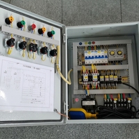 Boîtier de distribution personnalisé 440V 400A, panneau logique d'alimentation haute performance, verrouillage hybride IP30 pour entreprise commerciale
