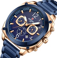 REWARD – Montre octogonale pour hommes, grande taille, Oem de luxe, Quartz solide en acier inoxydable, montres de Sport pour hommes, Montre pour Homme