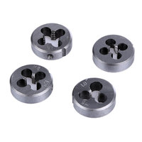 12 pièces en acier allié tarauds à main et matrices métriques M6-M12 Kit de coupe de filetage Offre Spéciale pour acier aluminium cuivre