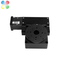C & K Personnalisable JMBR-80R-B7 Rotation Stage Optique Cross Scroll Guide Slider R Axis Motorisé Stage for Test Instruments