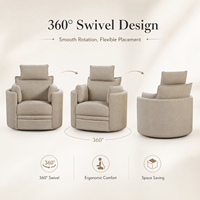 Fauteuil d'appoint moderne en tissu bouclé, mobilier de salon, fauteuil confortable pour hôtel et maison