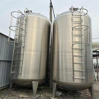 Tanque de Almacenamiento Vertical de Acero Inoxidable SS316L para Bebidas Alcohólicas, Leche, Jugo, Agua