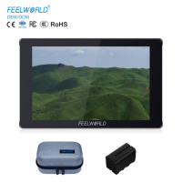 FEELWORLD F7 PLUS Moniteur de caméra 7 pouces 1200nit Moniteur de champ sur caméra haute luminosité avec 3D LUT HDR, Factory Direct