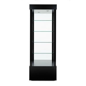 <span class=keywords><strong>KEWAY</strong></span> Vitrine en verre personnalisée avec 4 étagères réglables Vitrine de magasin de détail Vitrine avec vitrine en verre léger - Product Image 2