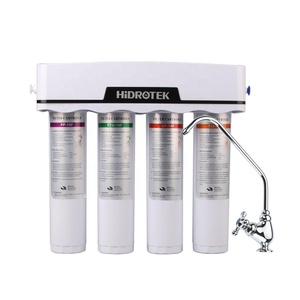 Mini sistema de filtración de agua para el hogar, con filtro de carbono, 4 etapas - Product Image 1