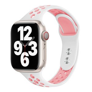 <span class=keywords><strong>Cinturino</strong></span> in Silicone Traspirante Bicolore per <span class=keywords><strong>Apple</strong></span> <span class=keywords><strong>Watch</strong></span> <span class=keywords><strong>Ultra</strong></span> 49mm, Compatibile con IWatch 11 10 - Product Image 4
