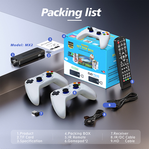 กล่องรับสัญญาณทีวีดิจิตอล Topleo <span class=keywords><strong>Game</strong></span> Stick Dvb T2 Set Top <span class=keywords><strong>Box</strong></span> Lite ระบบแอนดรอยด์ ทีวีสติ๊ก ตัวถอดรหัส พร้อมเครื่องเล่นเกมพกพาแบบย้อนยุค รองรับไฟล์เอฟซี ปลั๊กแบบยุโรป - Product Image 3