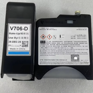 Cartucho de 750 ml Compatible con Tinta Negra Original V4211-D a Base de Solvente para Impresora de Impresión Digital VJ1580 1240 1280 - Product Image 1