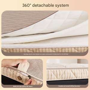 Fabrika'dan Doğrudan Tedarik Sert Sırt Destekli Jüt Yatak ve Hindistan Cevizi Palmiyesi Yatak Oteller ve Evler İçin - Product Image 2