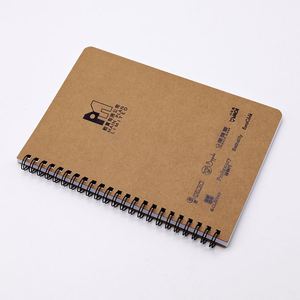 Libreta de Espiral con Logotipo Personalizado, Papel Kraft A5, Diario con Logotipo Impreso, Bloc de Notas Ecológico, Libreta Económica para Regalo Promocional - Product Image 5