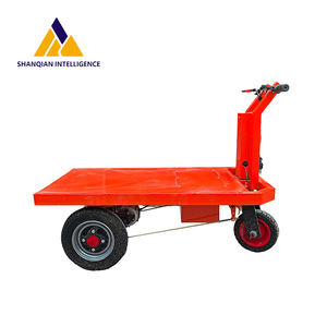 औद्योगिक सामान परिवहन ट्रॉली के लिए शांकिआन स्टेनलेस स्टील इलेक्ट्रिक हैंड पुश कार्ट बहुउद्देशीय 3-पहिया कार्गो ट्राइसाइकिल - Product Image 3