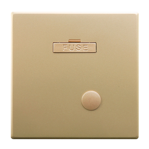 Prise de <span class=keywords><strong>Fusible</strong></span> Personnalisée à Bas <span class=keywords><strong>Prix</strong></span> 86mm*86mm 250V Dorée 3A avec Interrupteur - Product Image 2